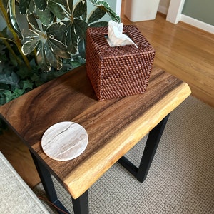 Live Edge End Table photo review
