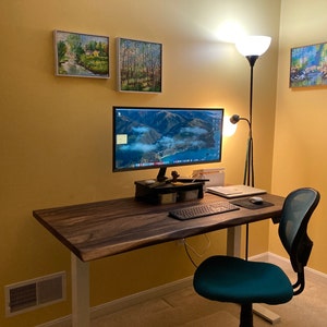 Adjustable Standing Desk - White photo review