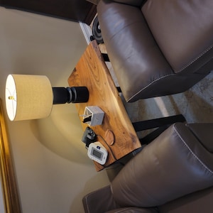 Live Edge Desk with U Shaped Legs photo review