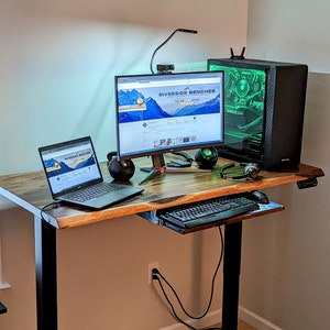 Adjustable Standing Desk - Black photo review