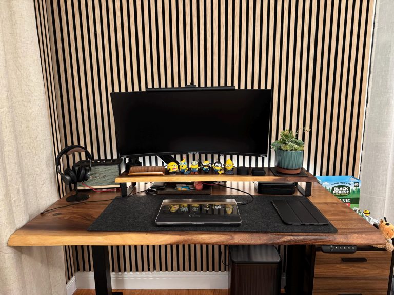 Adjustable Standing Desk - Black photo review