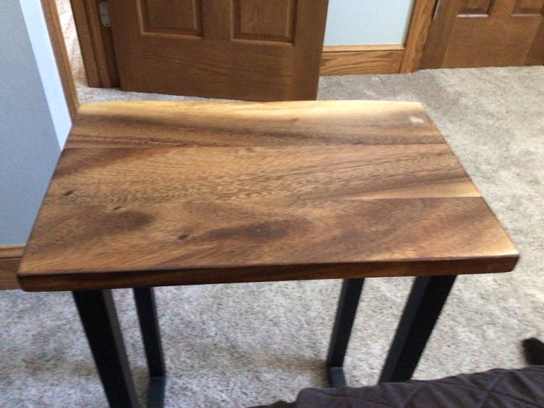 Live Edge End Table photo review