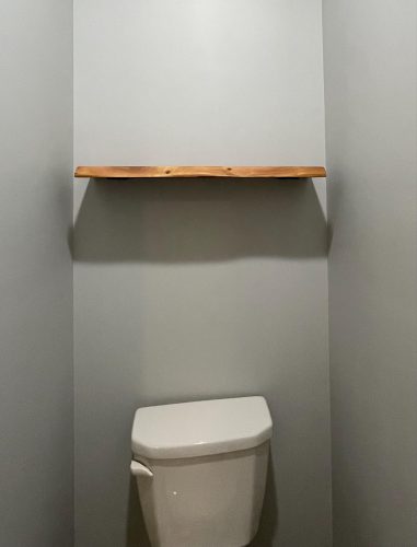 No Measure Floating Shelf - Live Edge Shelf photo review