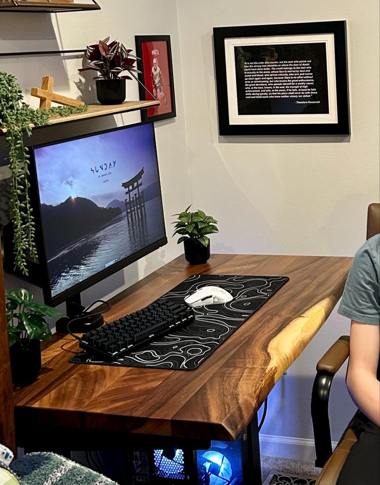 Adjustable Standing Desk - Black photo review