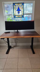 Adjustable Standing Desk - Black photo review