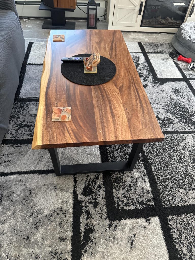 Live Edge Coffee Table photo review