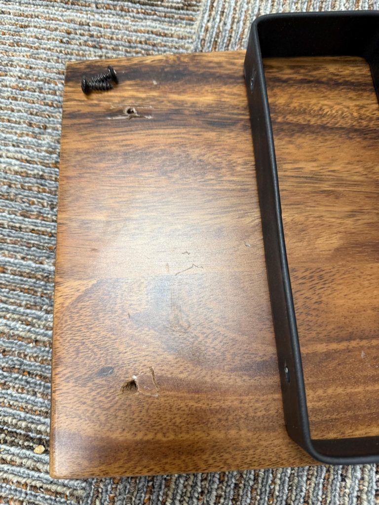 Live Edge Monitor Stand photo review