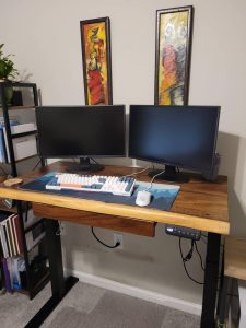 Adjustable Standing Desk - Black photo review
