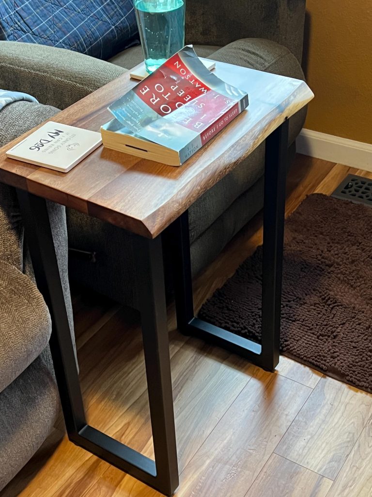 Live Edge End Table photo review