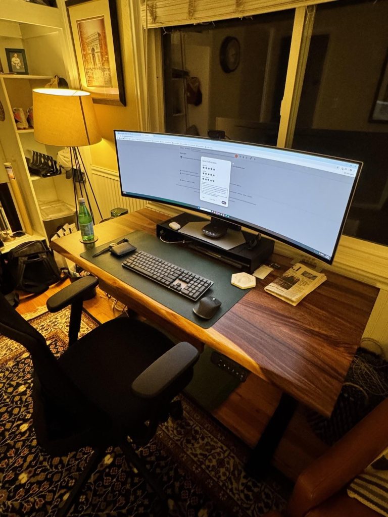 Adjustable Standing Desk - Black photo review
