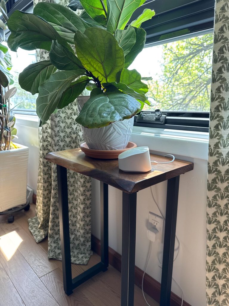 Live Edge End Table photo review