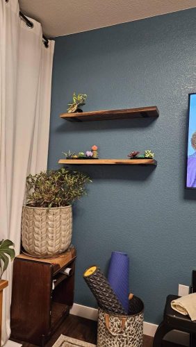 No Measure Floating Shelf - Live Edge Shelf photo review