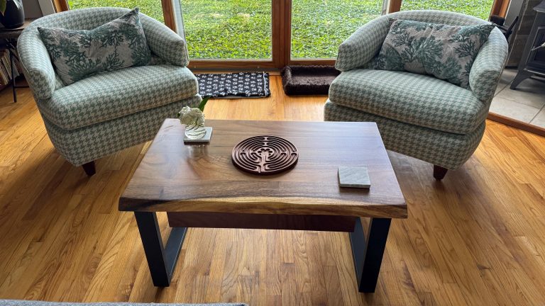 Live Edge Coffee Table with Storage photo review