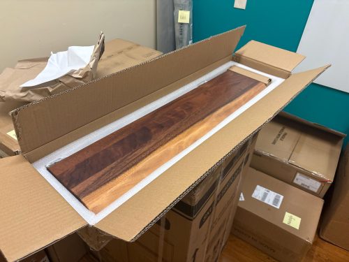 No Measure Floating Shelf - Live Edge Shelf photo review