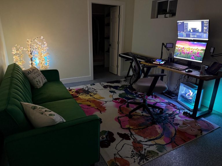 Live Edge Desk with U Shaped Legs photo review