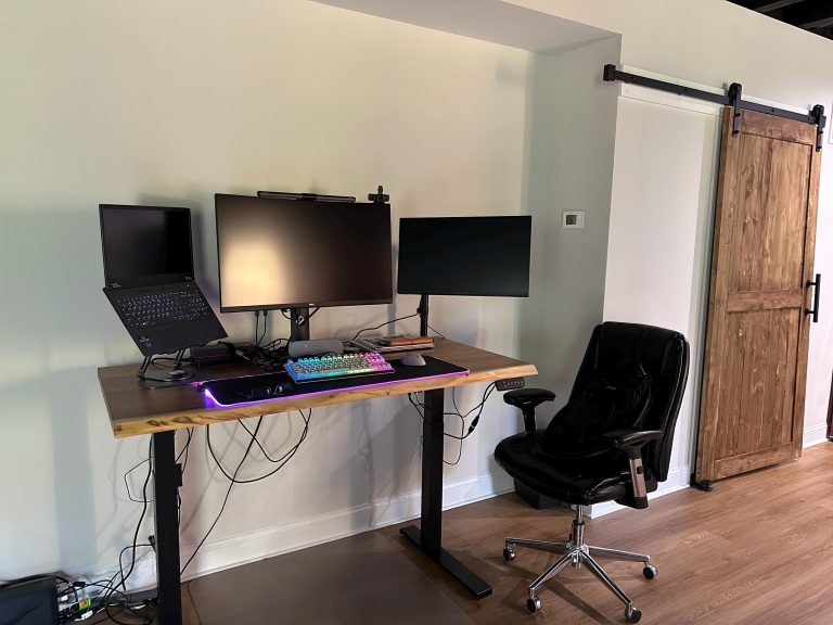 Adjustable Standing Desk - Black photo review