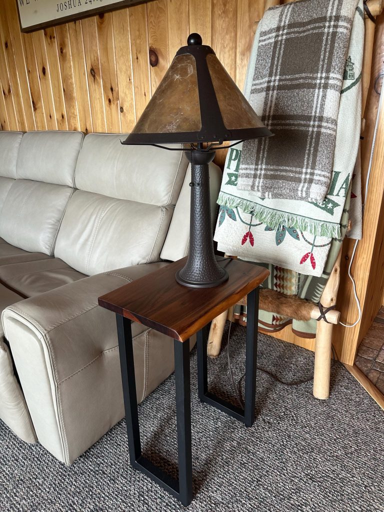 Live Edge End Table photo review
