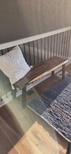 Live Edge Walnut Bench photo review