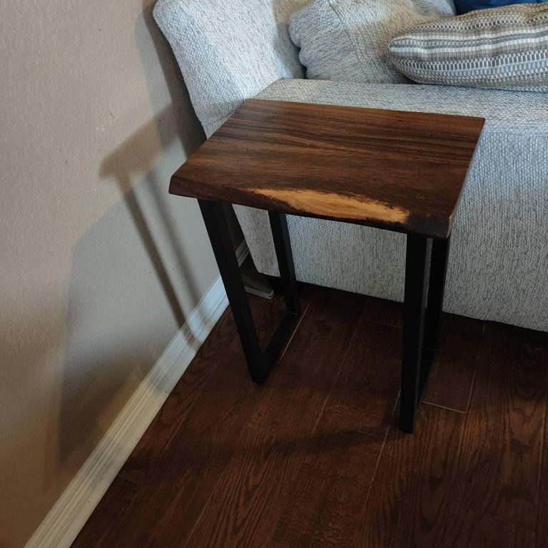 Live Edge End Table photo review