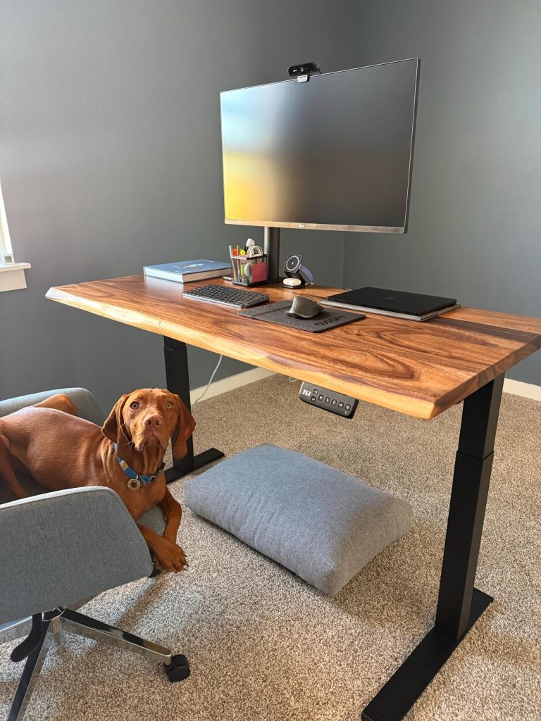 Adjustable Standing Desk - Black photo review