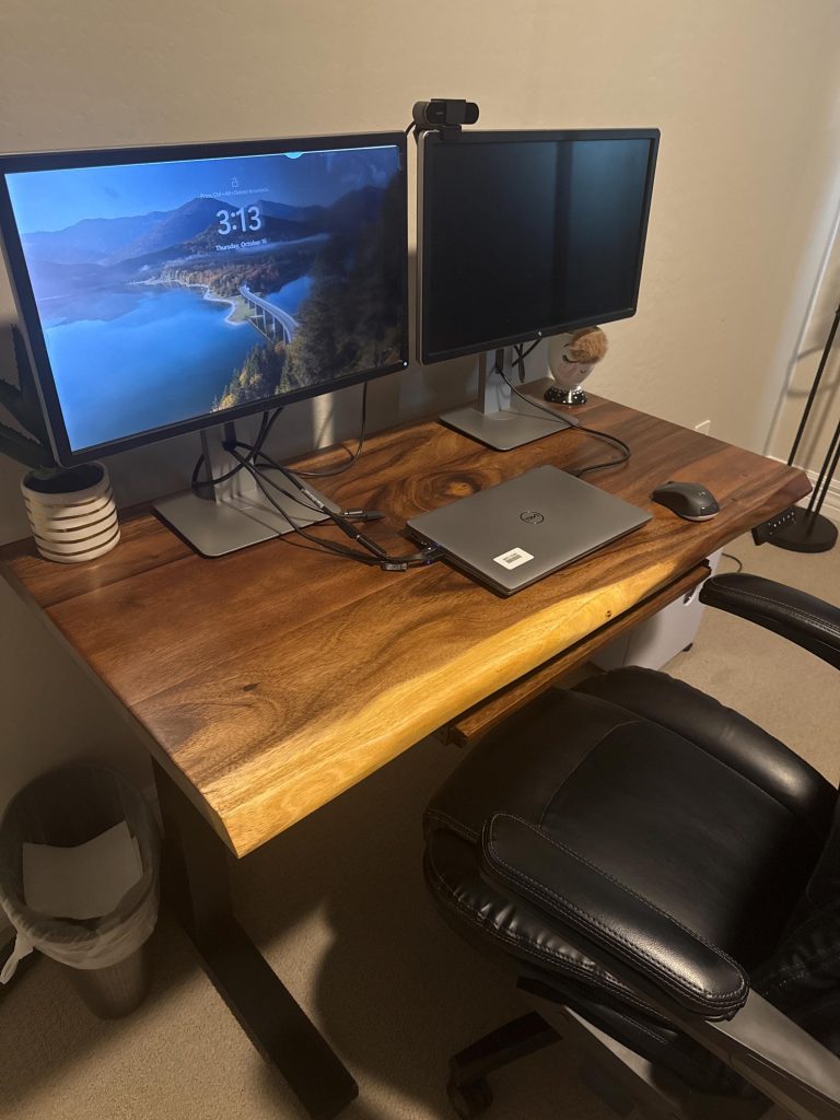Adjustable Standing Desk - Black photo review