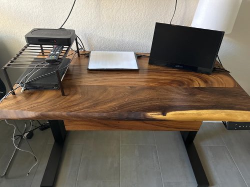 Adjustable Standing Desk - Black photo review
