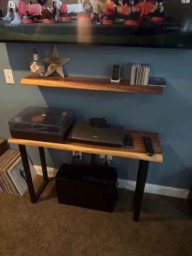 No Measure Floating Shelf - Live Edge Shelf photo review