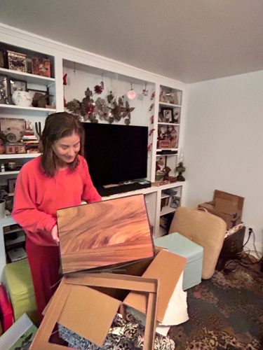 Modern Walnut C Table photo review