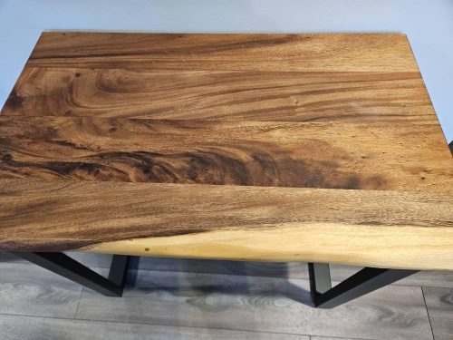 Live Edge Desk with U Shaped Legs photo review